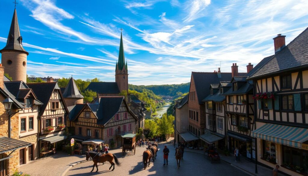 Montréal village médiéval